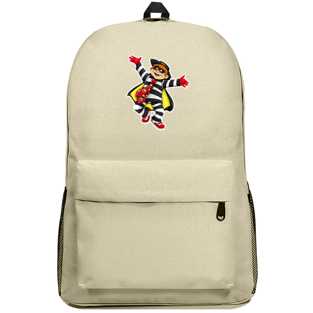 Mcdonald Backpack SuperPack - Mcdonald Hamburglar Sticker