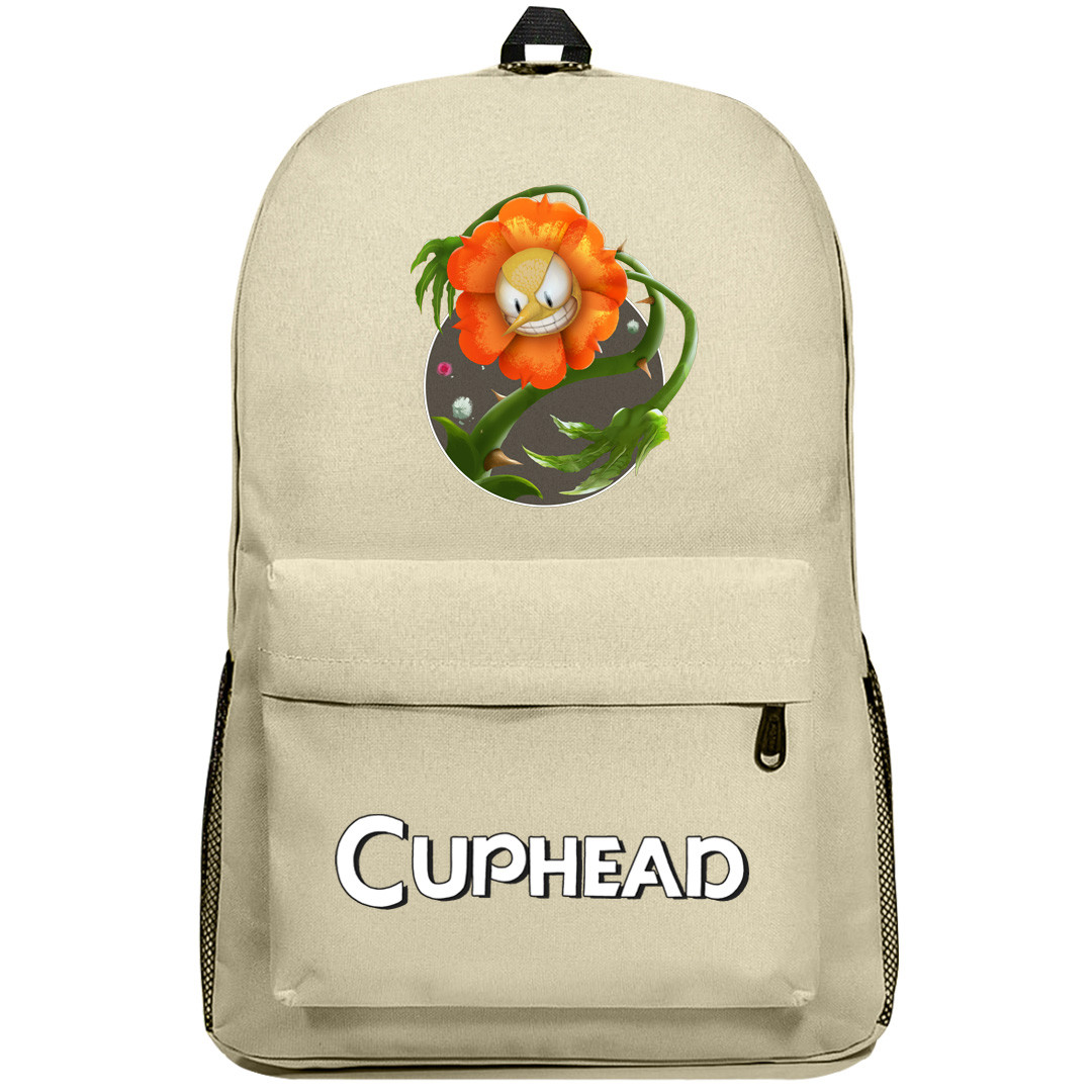 Cuphead Cagney Carnation Backpack SuperPack - Cagney Carnation Character Art