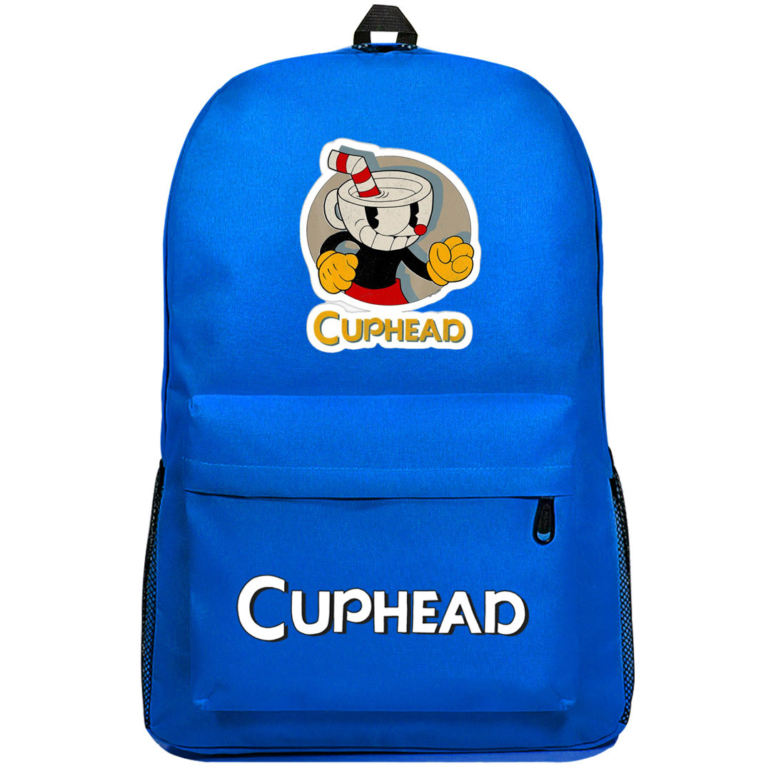 Cuphead Backpack SuperPack - Cuphead Retro Sticker Art