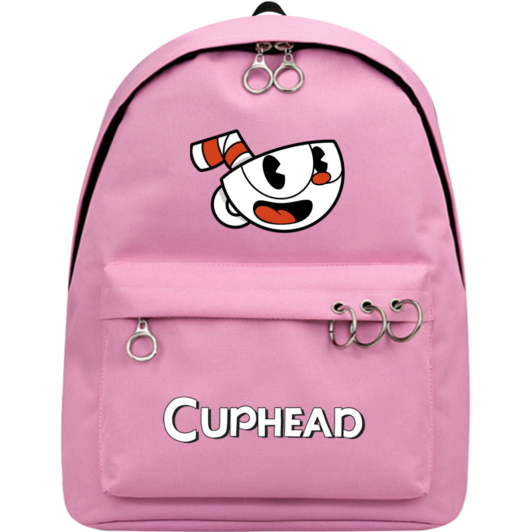 Cuphead Backpack SuperPack - Cuphead Smiling Sticker Art