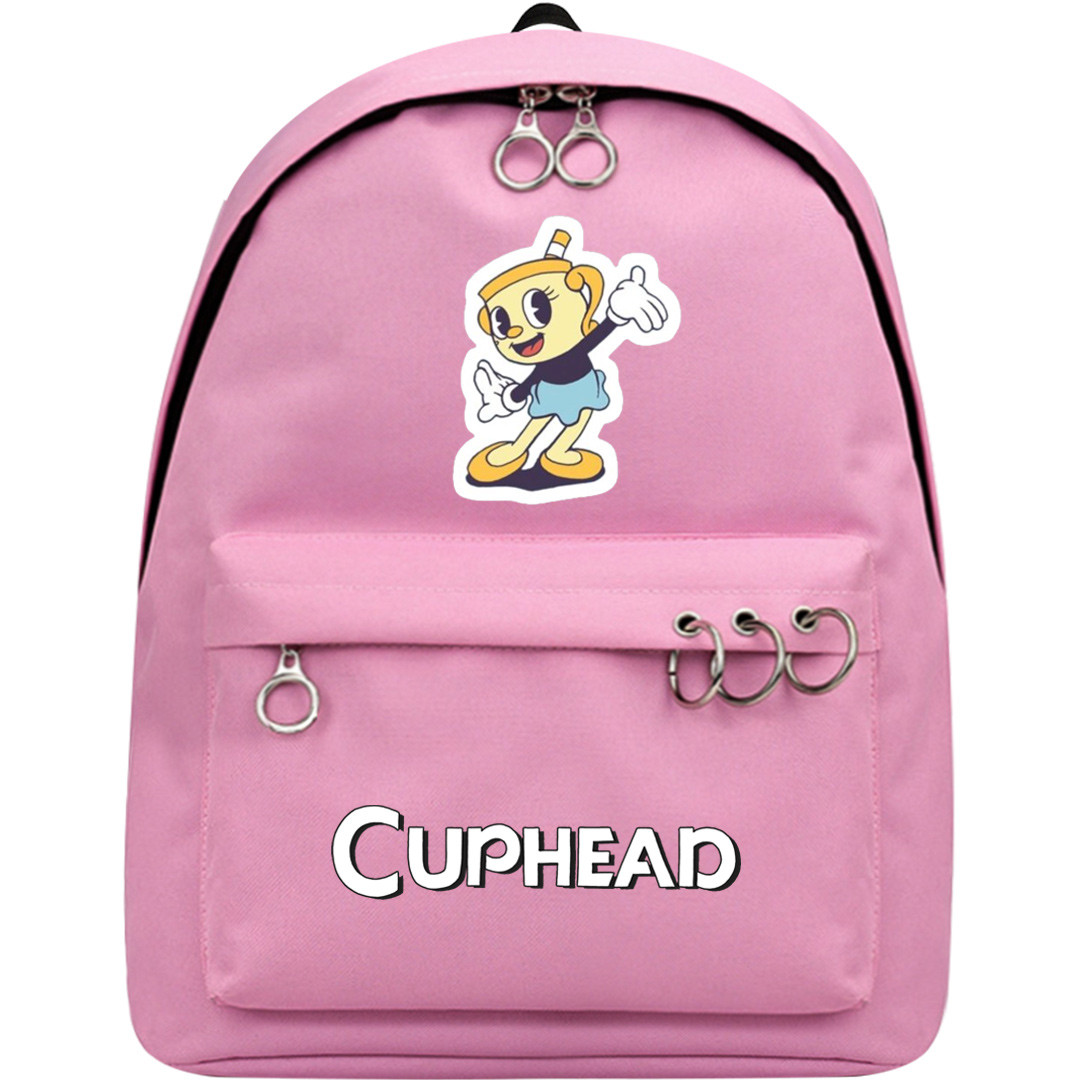 Cuphead Ms Chalice Backpack SuperPack - Ms Chalice Dancing Pose Sticker Art