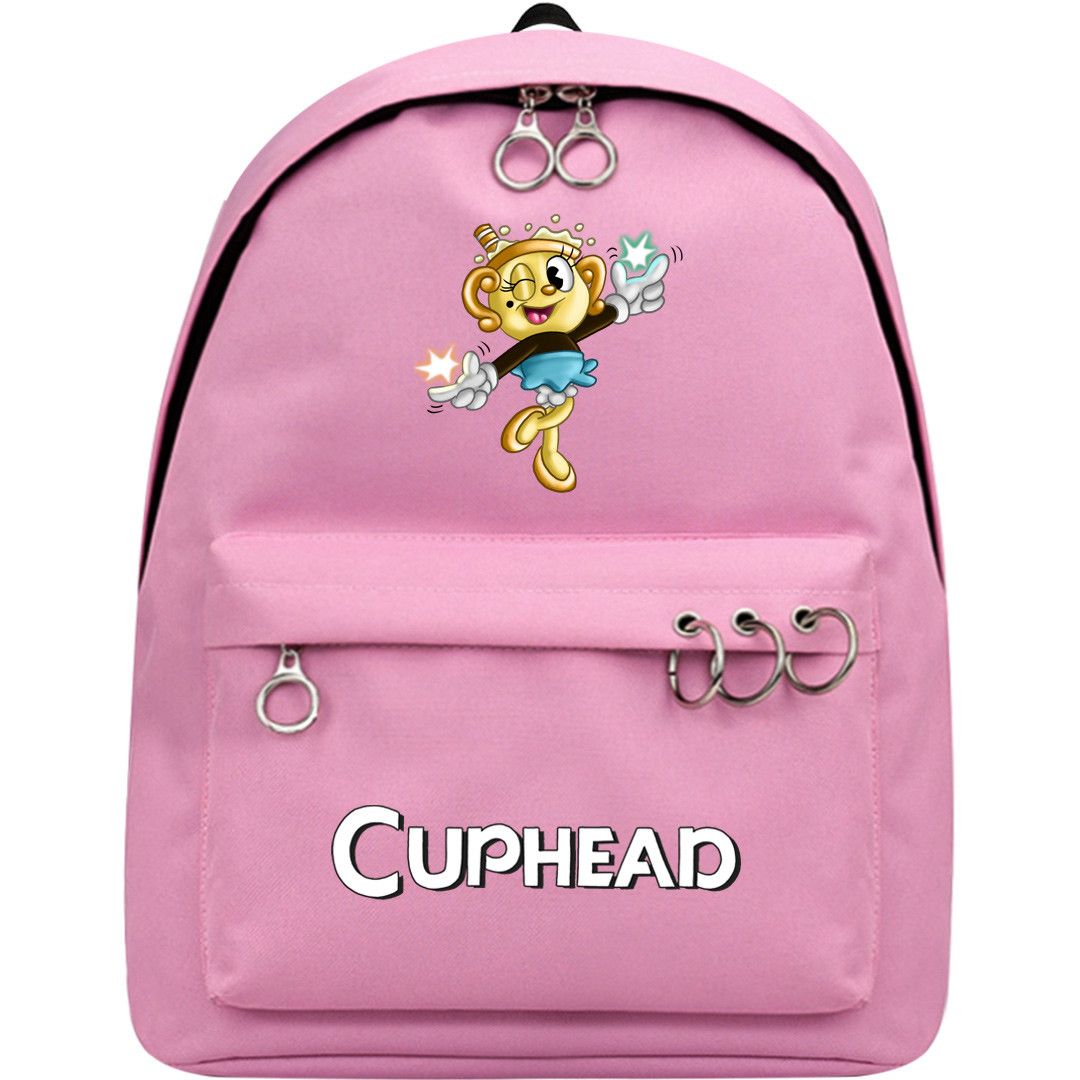 Cuphead Ms Chalice Backpack SuperPack - Ms Chalice Flying Sticker Art