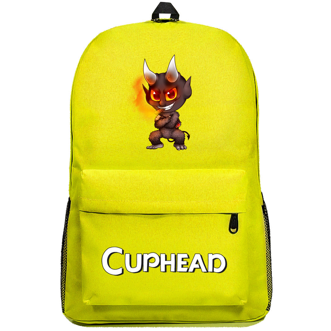 Cuphead The Devil Backpack SuperPack - The Devil Demon Chibi Art