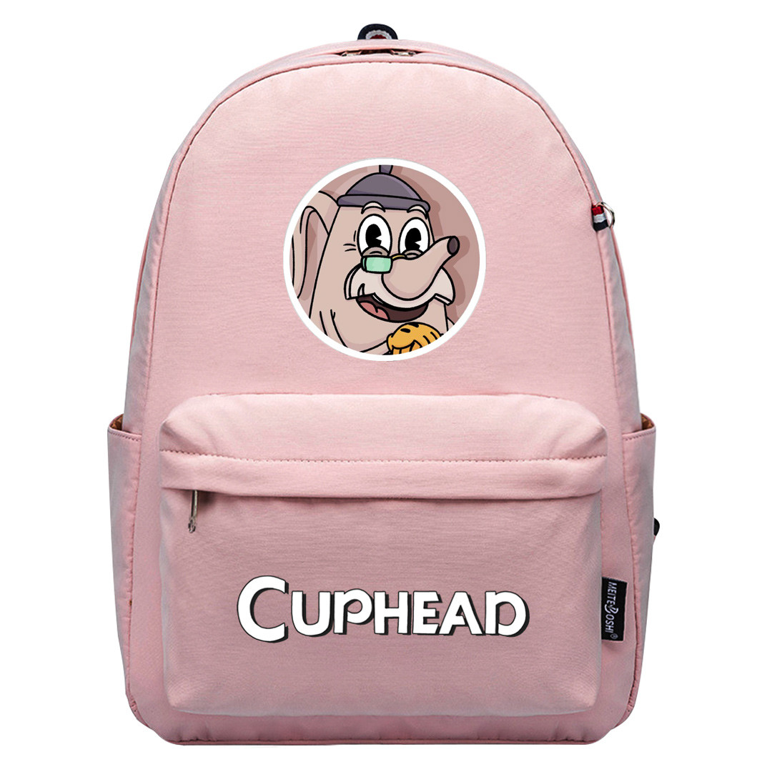 Cuphead Elder Kettle Backpack SuperPack - Elder Kettle Portrait Cartoon Art