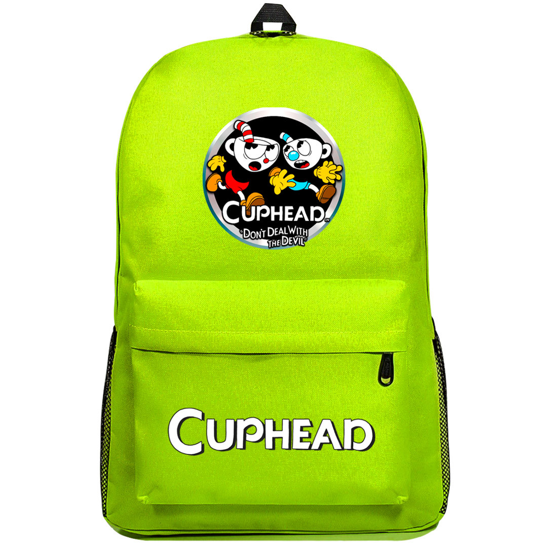 Cuphead Group Backpack SuperPack - Cuphead Don't Deal With The Devil Character Art