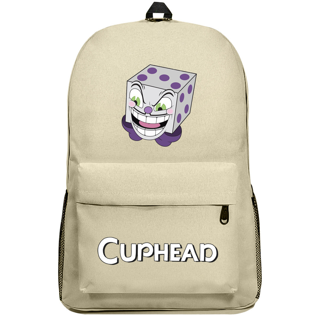 Cuphead King Dice Backpack SuperPack - King Dice Evil Laugh Sticker Art
