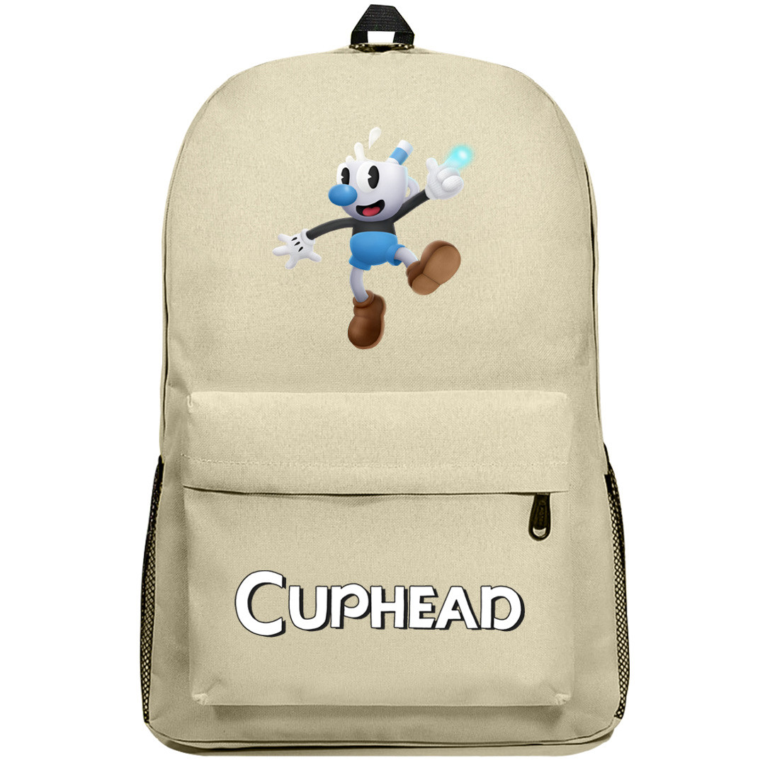 Cuphead Mugman Backpack SuperPack - Mugman Dancing Character Art