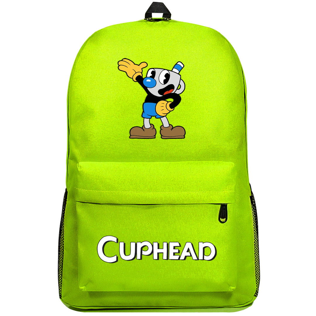 Cuphead Mugman Backpack SuperPack - Mugman Standing Character Art
