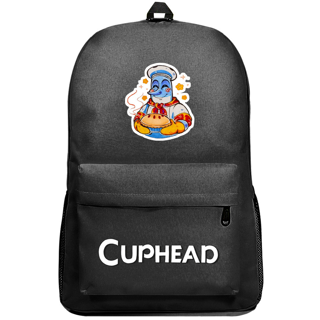 Cuphead Saltbaker Backpack SuperPack - Saltbaker Chef Character Art
