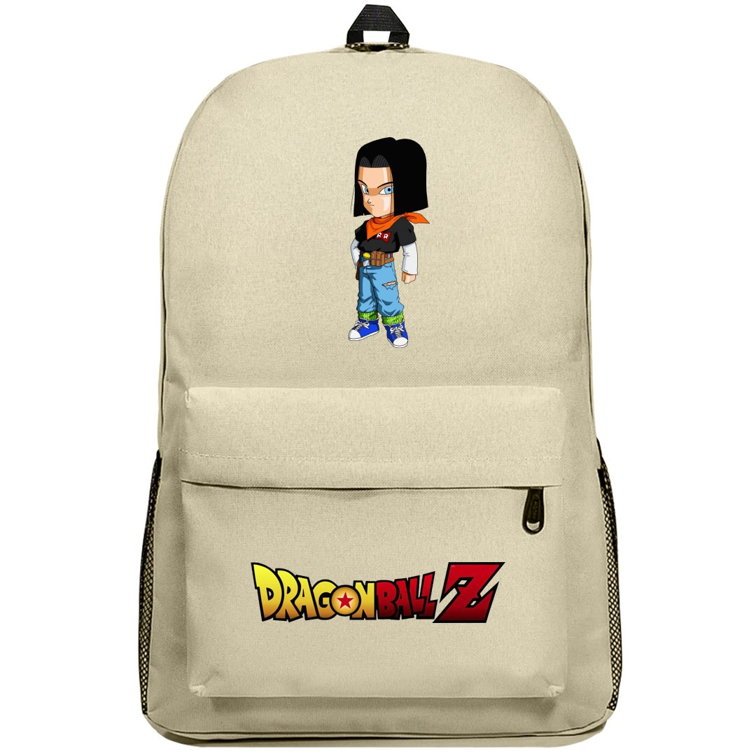Dragon Ball Android 17 Backpack SuperPack - Android 17 Portrait Chibi