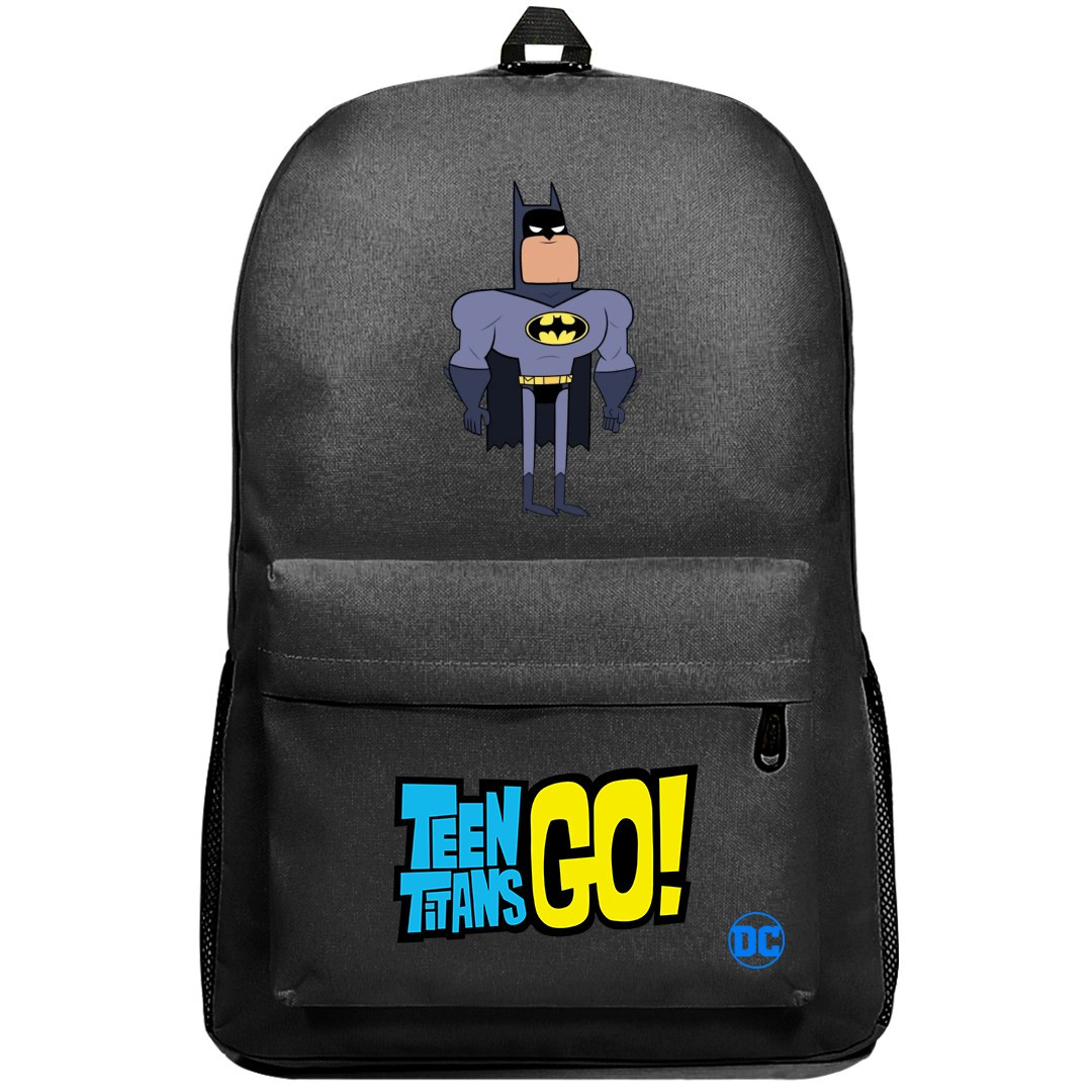 Teen Titans Go Batman Backpack SuperPack - Batman Cartoon Art