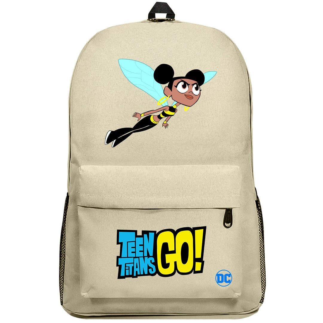 Teen Titans Go Bumblebee Backpack SuperPack - Bumblebee Cartoon Art