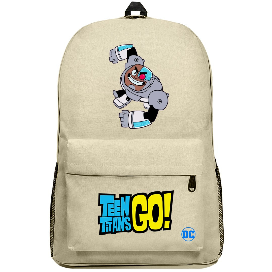 Teen Titans Go Cyborg Backpack SuperPack - Cyborg Cartoon Art