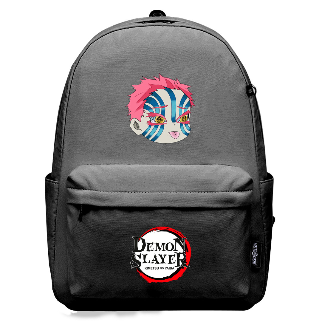 Demon Slayer Akaza Backpack SuperPack - Akaza Silly Face Chibi Art