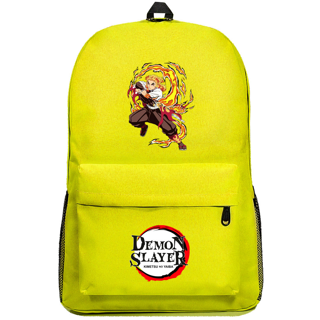 Demon Slayer Kyojuro Rengoku Backpack SuperPack - Kyojuro Rengoku Sun Breathing