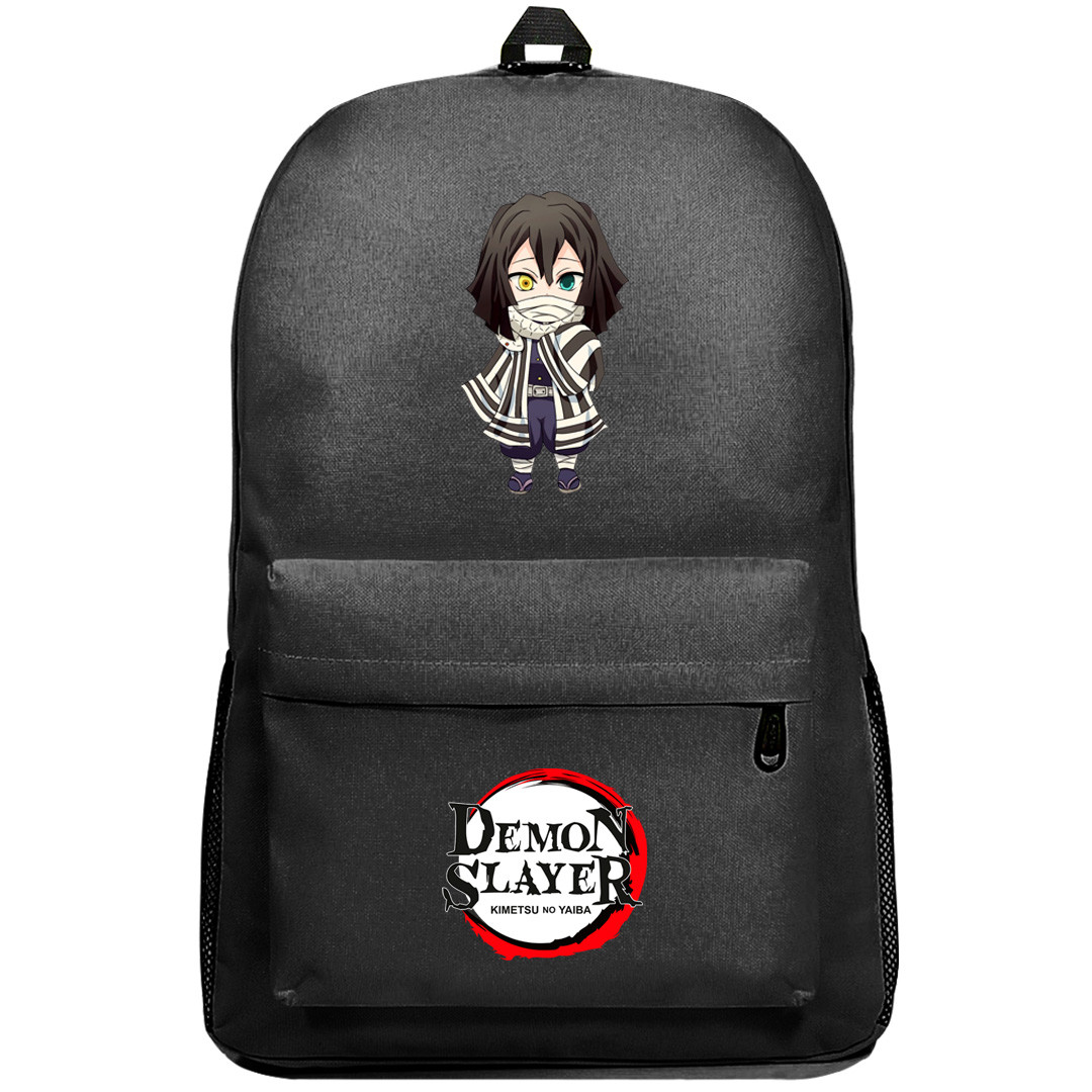 Demon Slayer Obanai Iguro Backpack SuperPack - Obanai Iguro Chibi Art