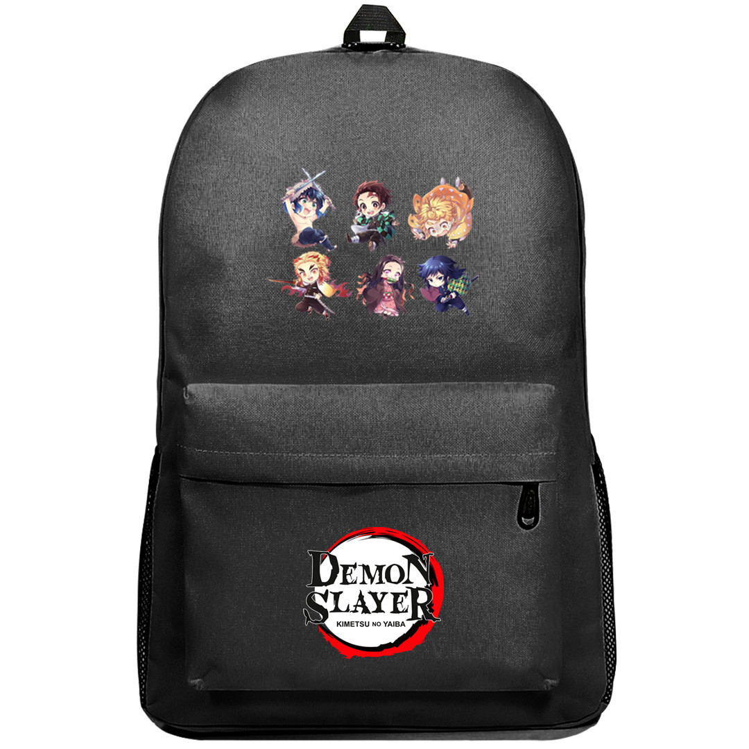Demon Slayer Team Tanjiro Backpack SuperPack - Team Tanjiro Chibi Art