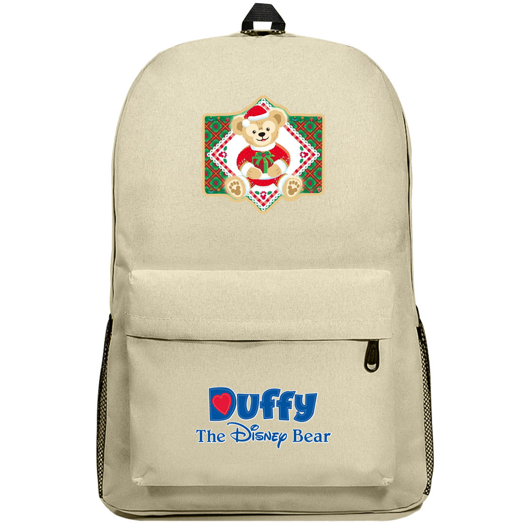 Duffy And Friends Duffy Backpack SuperPack - Duffy Holding Christmas Gift Sticker