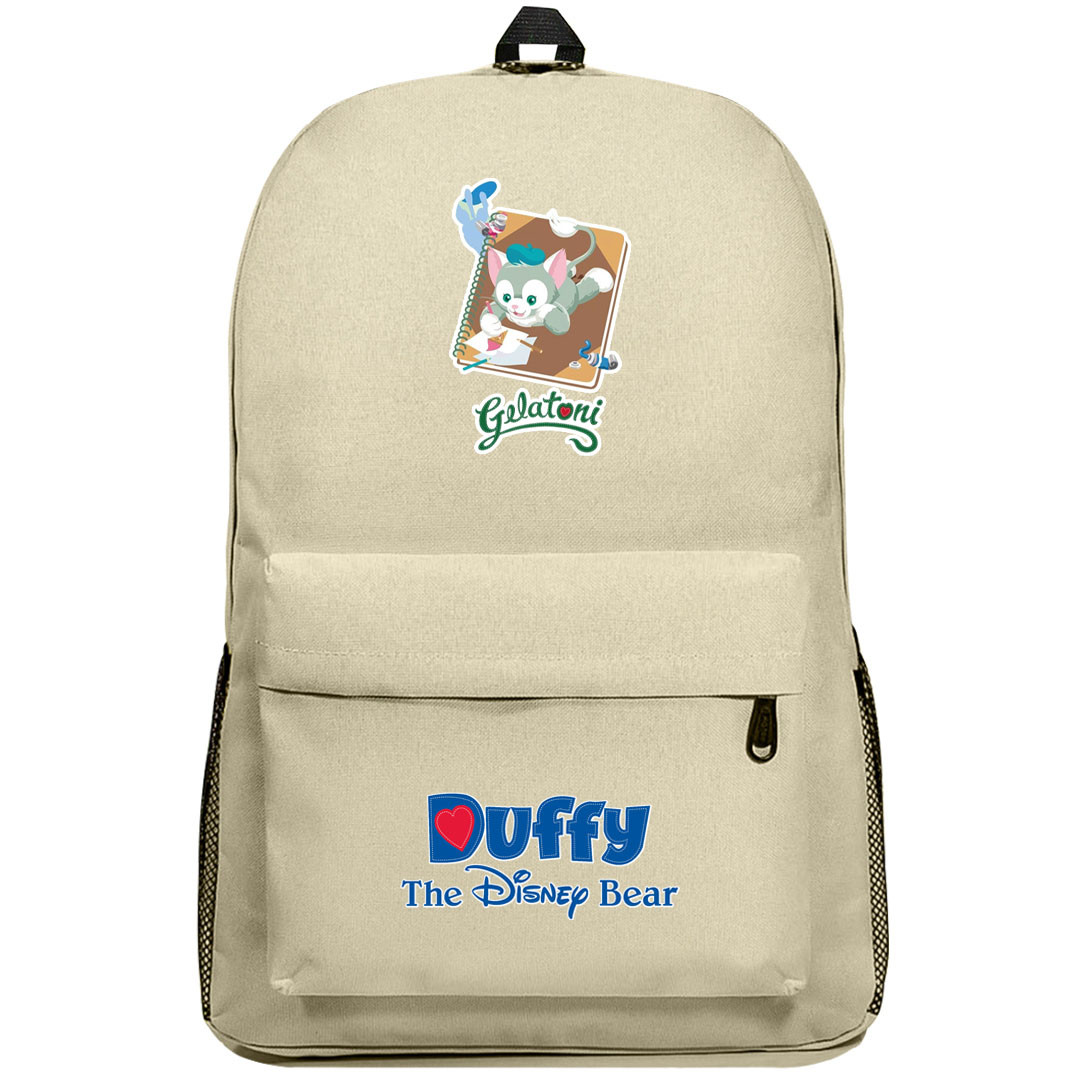 Duffy And Friends Gelatoni Backpack SuperPack - Gelatoni Studying Sticker