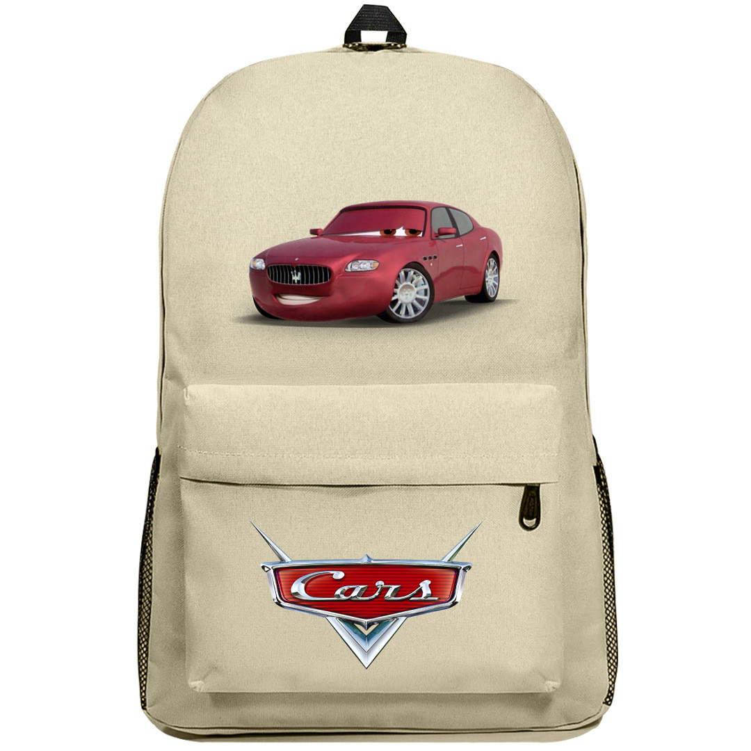 Cars Carlo Maserati Backpack SuperPack - Carlo Maserati Character Series