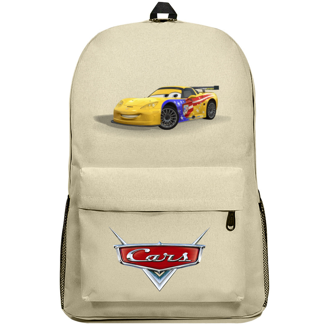 Cars Jeff Gorvette Backpack SuperPack - Jeff Gorvette Character Series