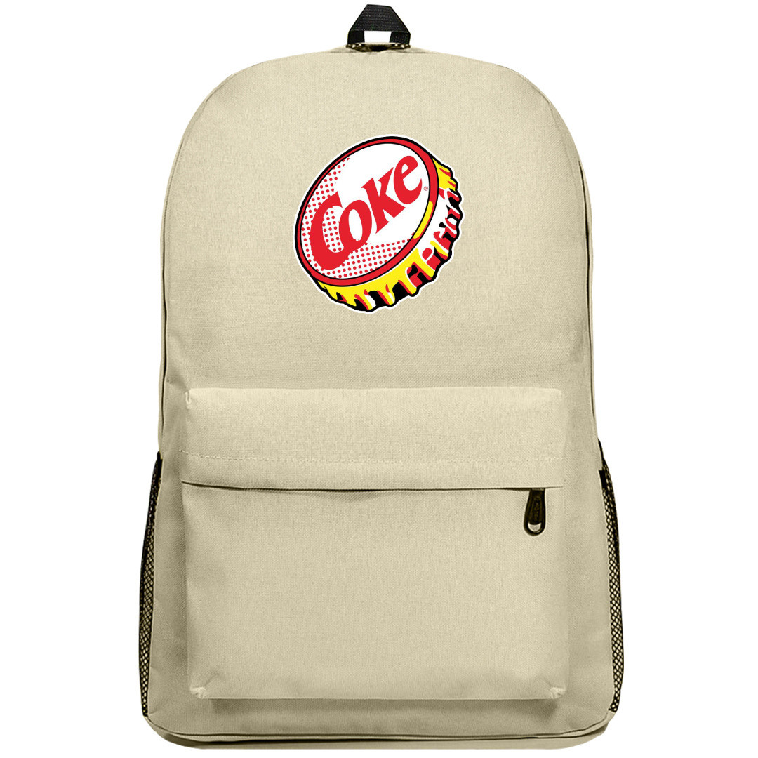 Coca-Cola Backpack SuperPack - Coca-Cola Cap Pop Art Sticker