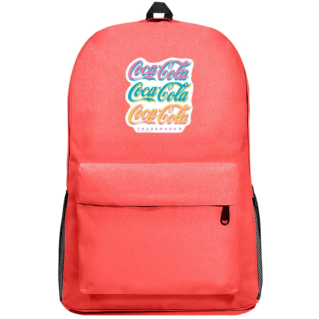 Coca-Cola Backpack SuperPack - Coca-Cola Trademark Vinyl Sticker