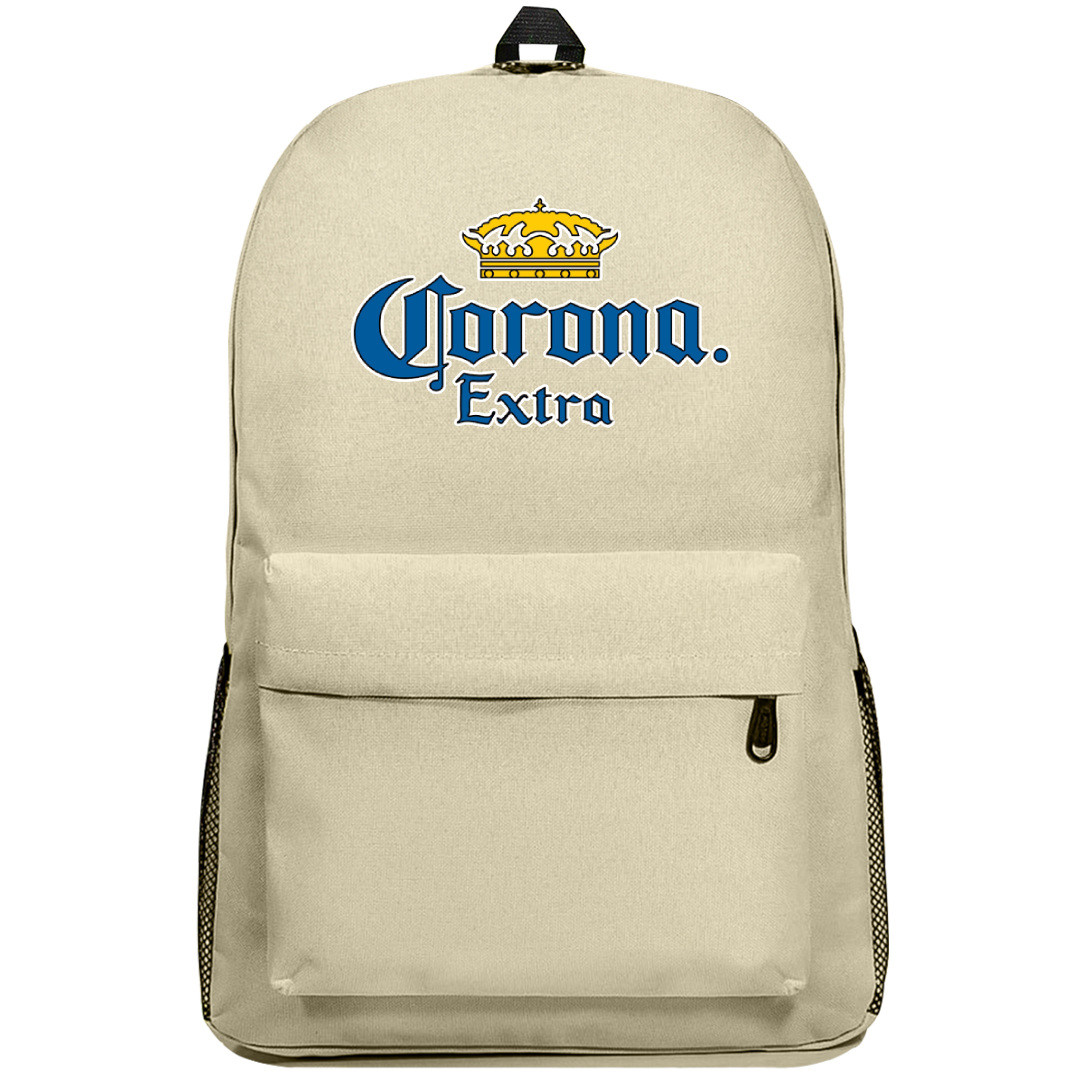 Corona Backpack SuperPack - Corona Extra Logo On Yellow Background