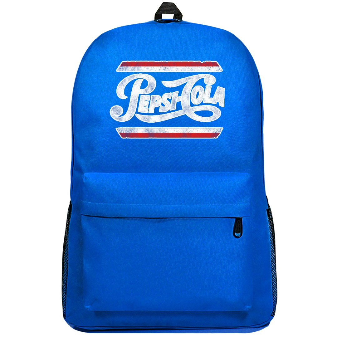 Pepsi Backpack SuperPack - Pepsi Logo 1950-1962 On Blue Background