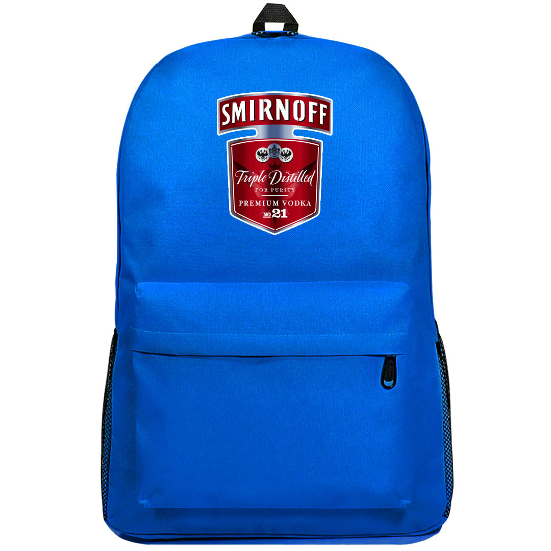 Smirnoff Vodka Backpack SuperPack - Smirnoff Vodka Bottle Sticker