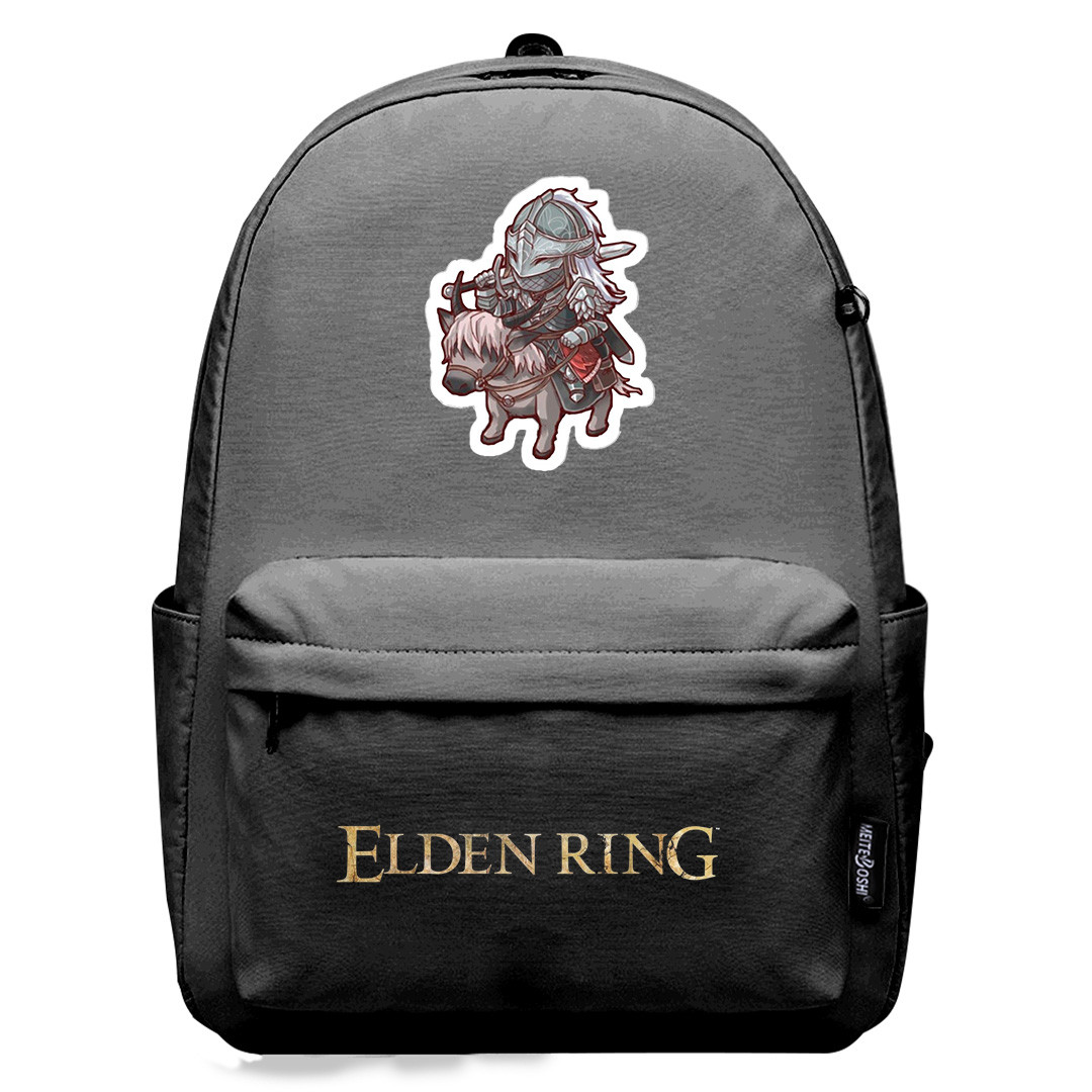 Elden Ring The Tarnished Backpack SuperPack - The Tarnished And The Legendary Horse Sticker Art
