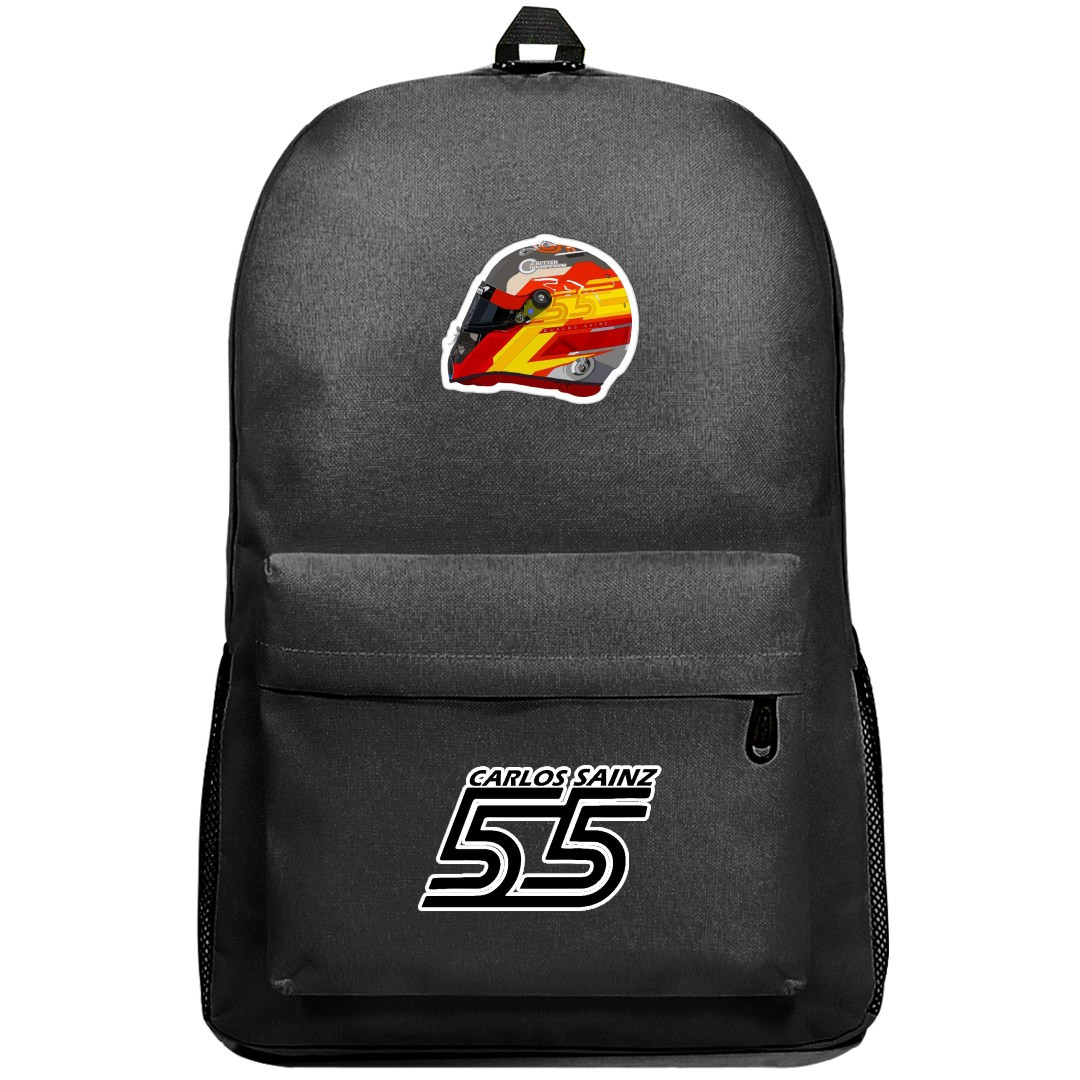 F1 Carlos Sainz Jr. Backpack SuperPack - Helmet Sticker