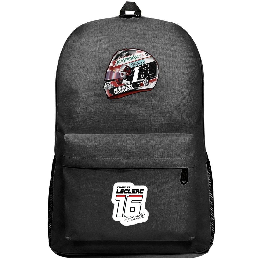 F1 Charles Leclerc Backpack SuperPack - Helmet