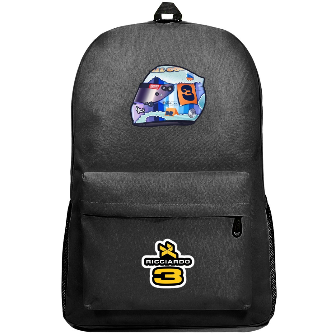 F1 Daniel Ricciardo Backpack SuperPack - Helmet