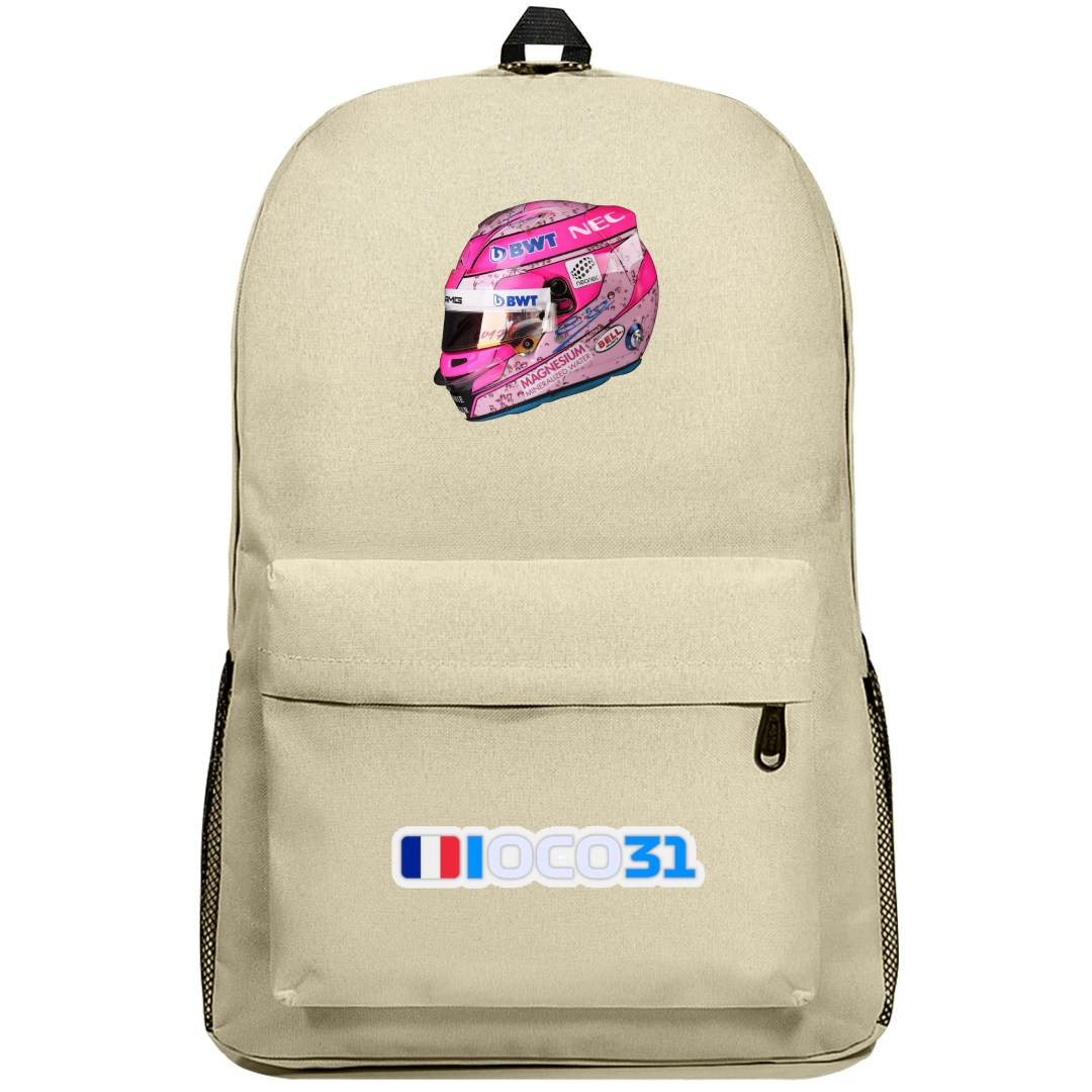 F1 Esteban Ocon Backpack SuperPack - Helmet