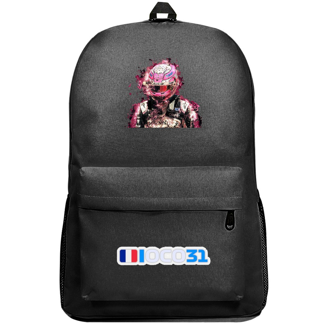 F1 Esteban Ocon Backpack SuperPack - Poster