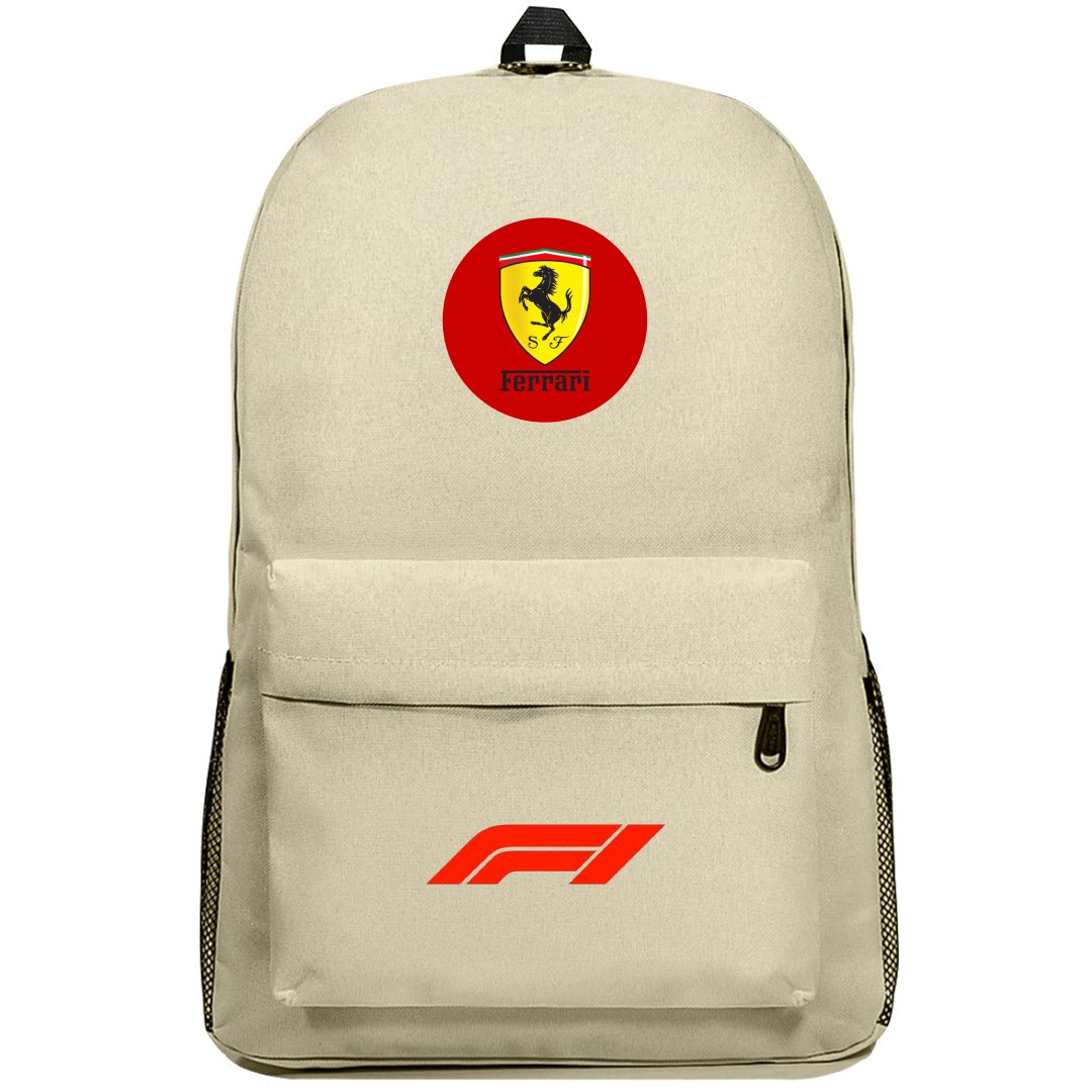 F1 Ferrari Backpack SuperPack - Ferrari Logo