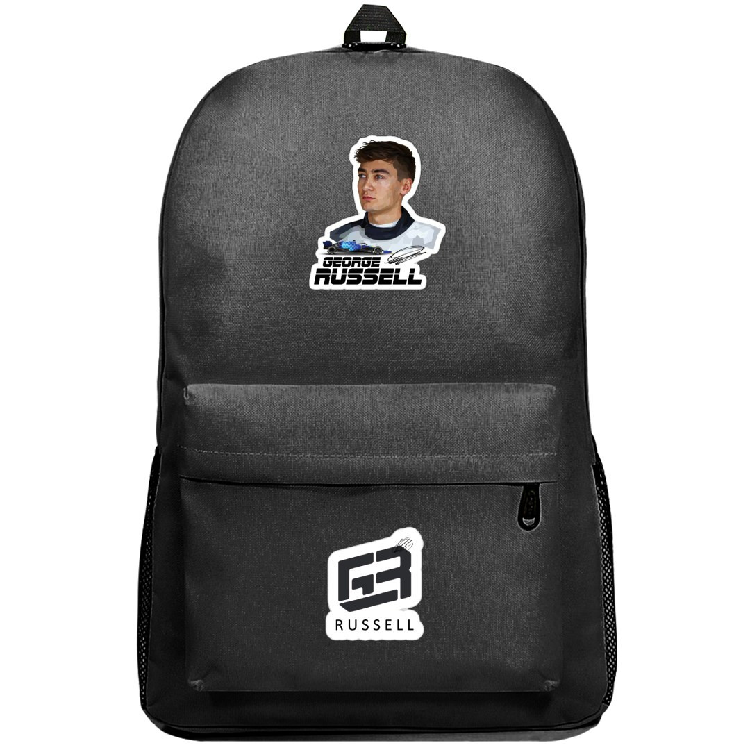 F1 George Russel Backpack SuperPack - Portrait Sticker