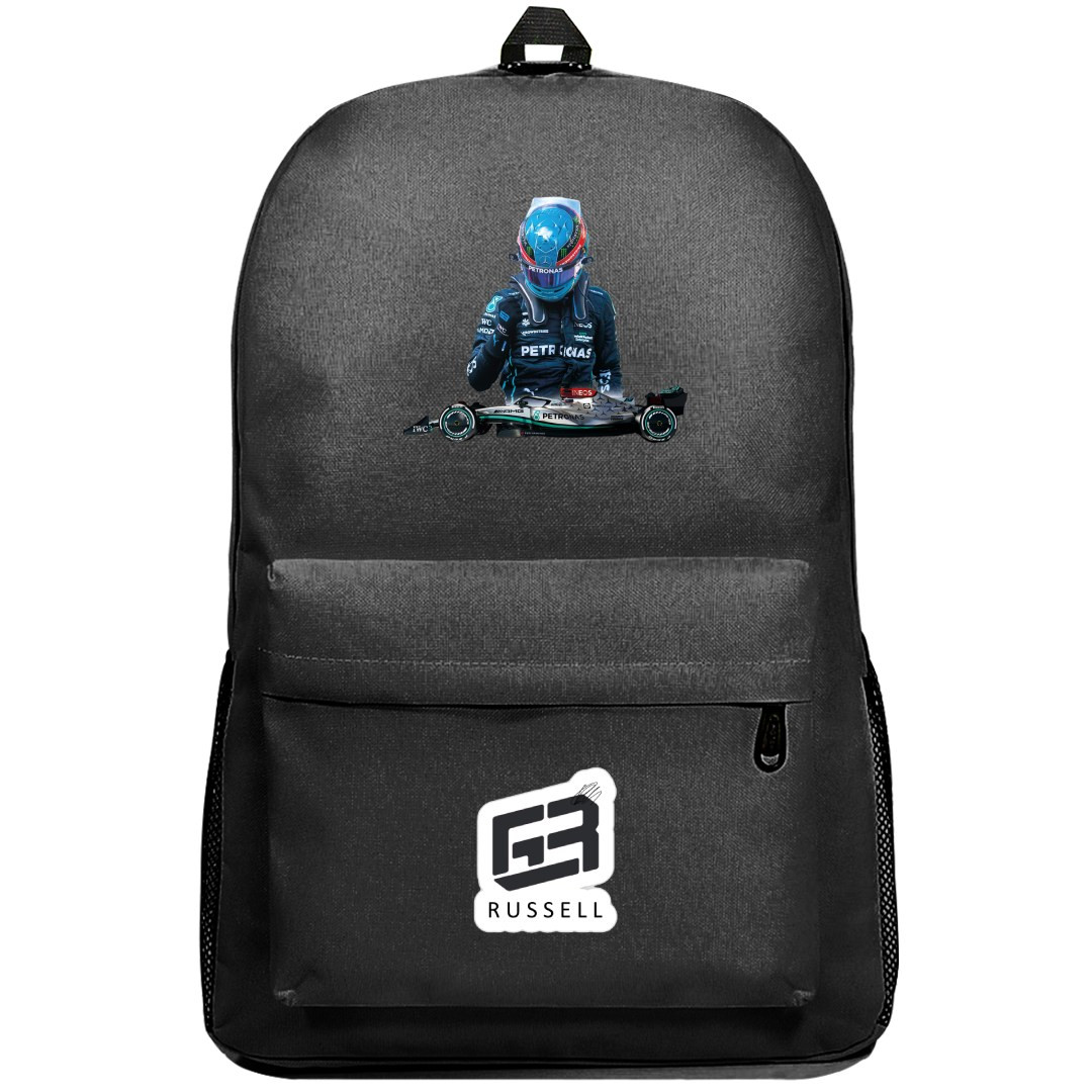 F1 George Russel Backpack SuperPack - Race Poster