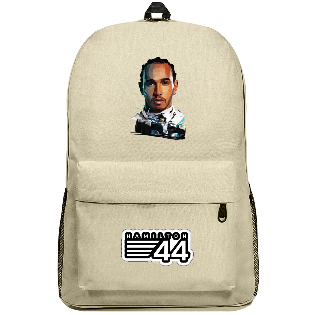 F1 Lewis Hamilton Backpack SuperPack - Mosaic Portrait