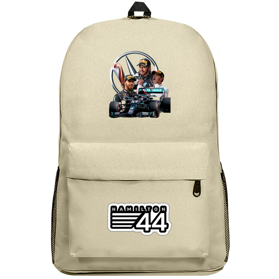 F1 Lewis Hamilton Backpack SuperPack - Race Poster