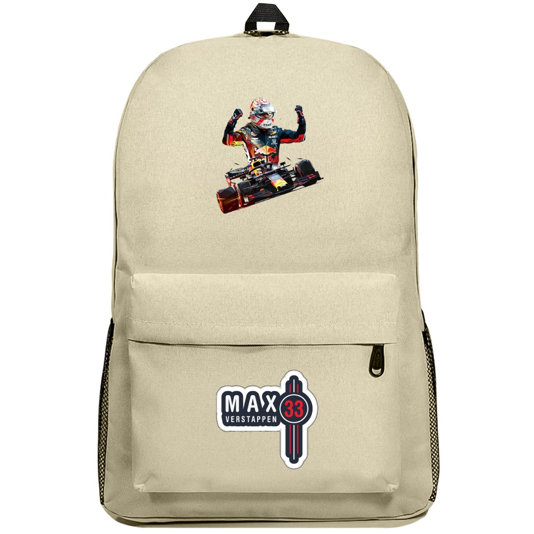 F1 Max Verstappen Backpack SuperPack - Race Poster
