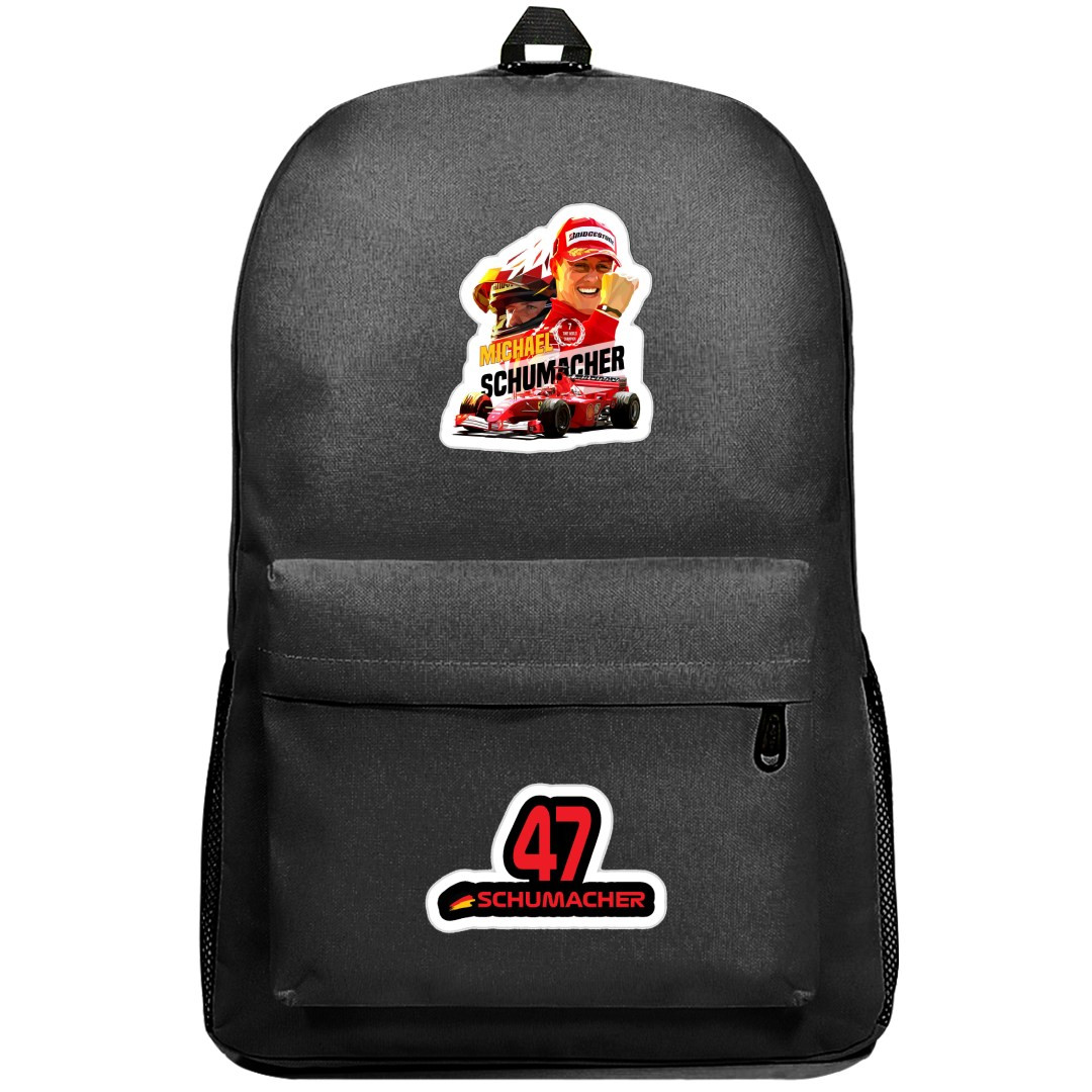 F1 Michael Schumacher Backpack SuperPack - Poster Sticker