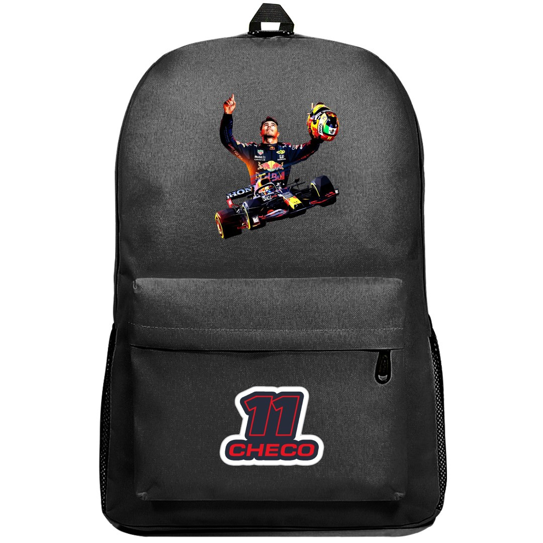 F1 Sergio Perez Backpack SuperPack - Race Poster