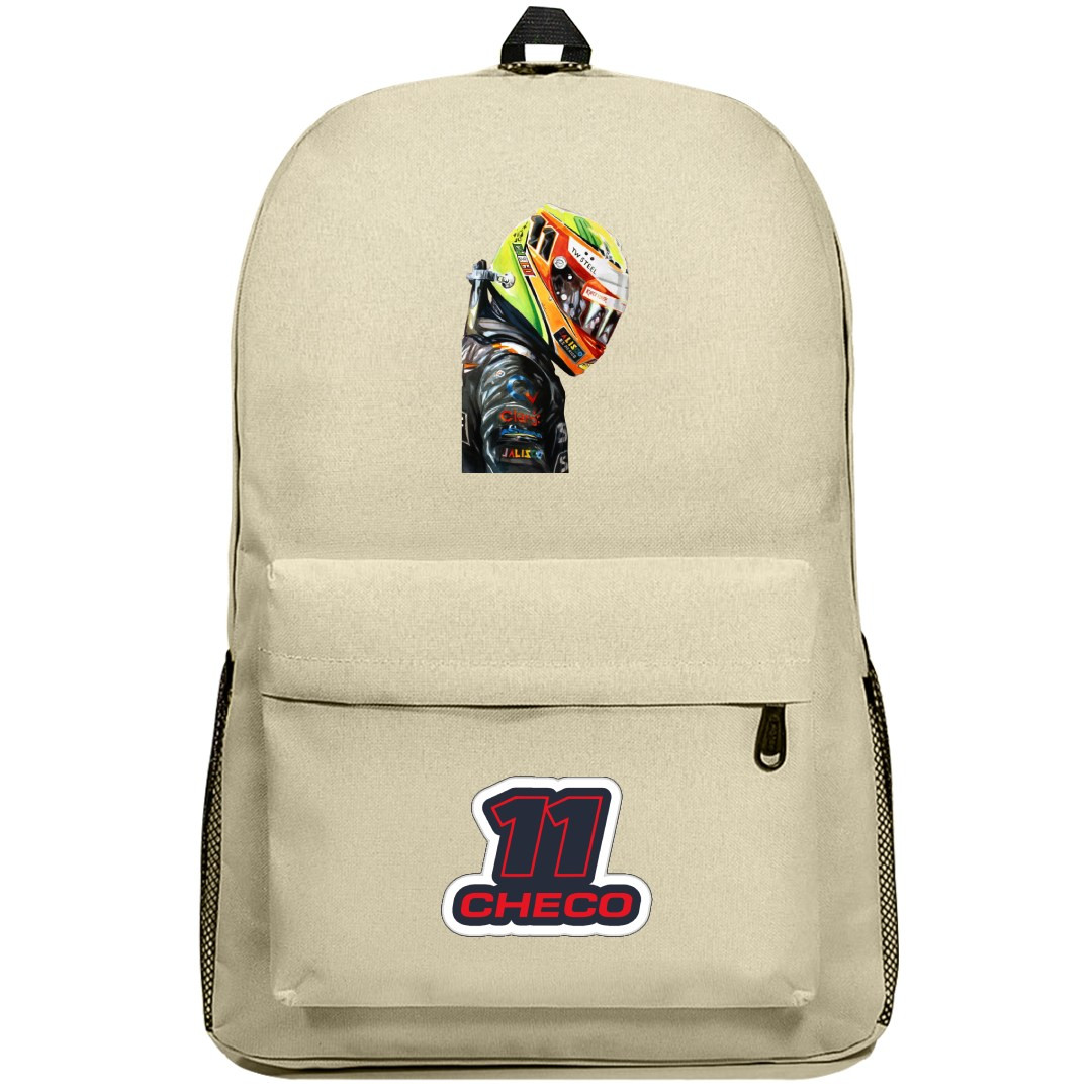 F1 Sergio Perez Backpack SuperPack - Side Portrait