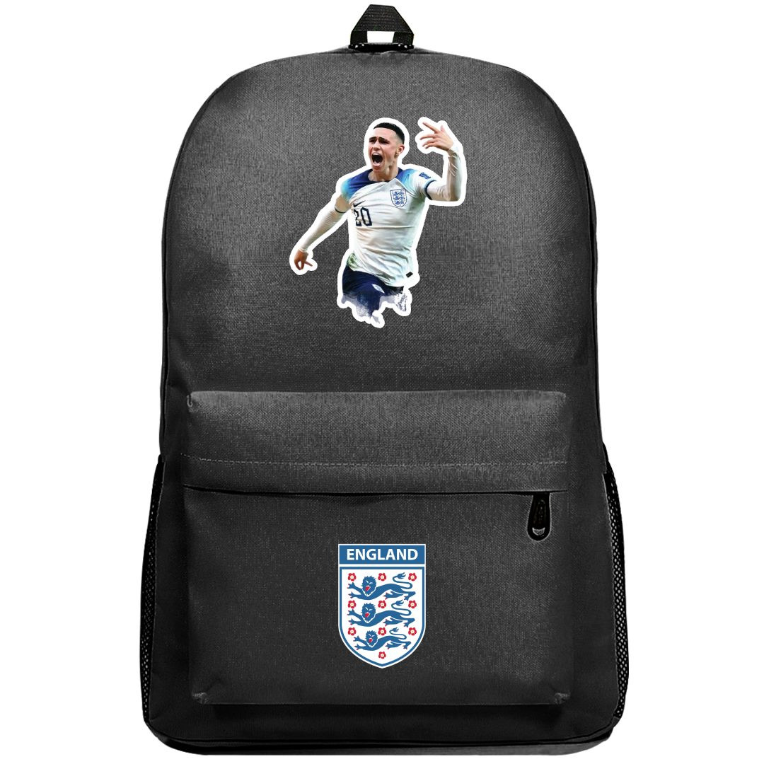 Phil Foden Backpack SuperPack - Phil Foden England National Team Celebration Sticker Art