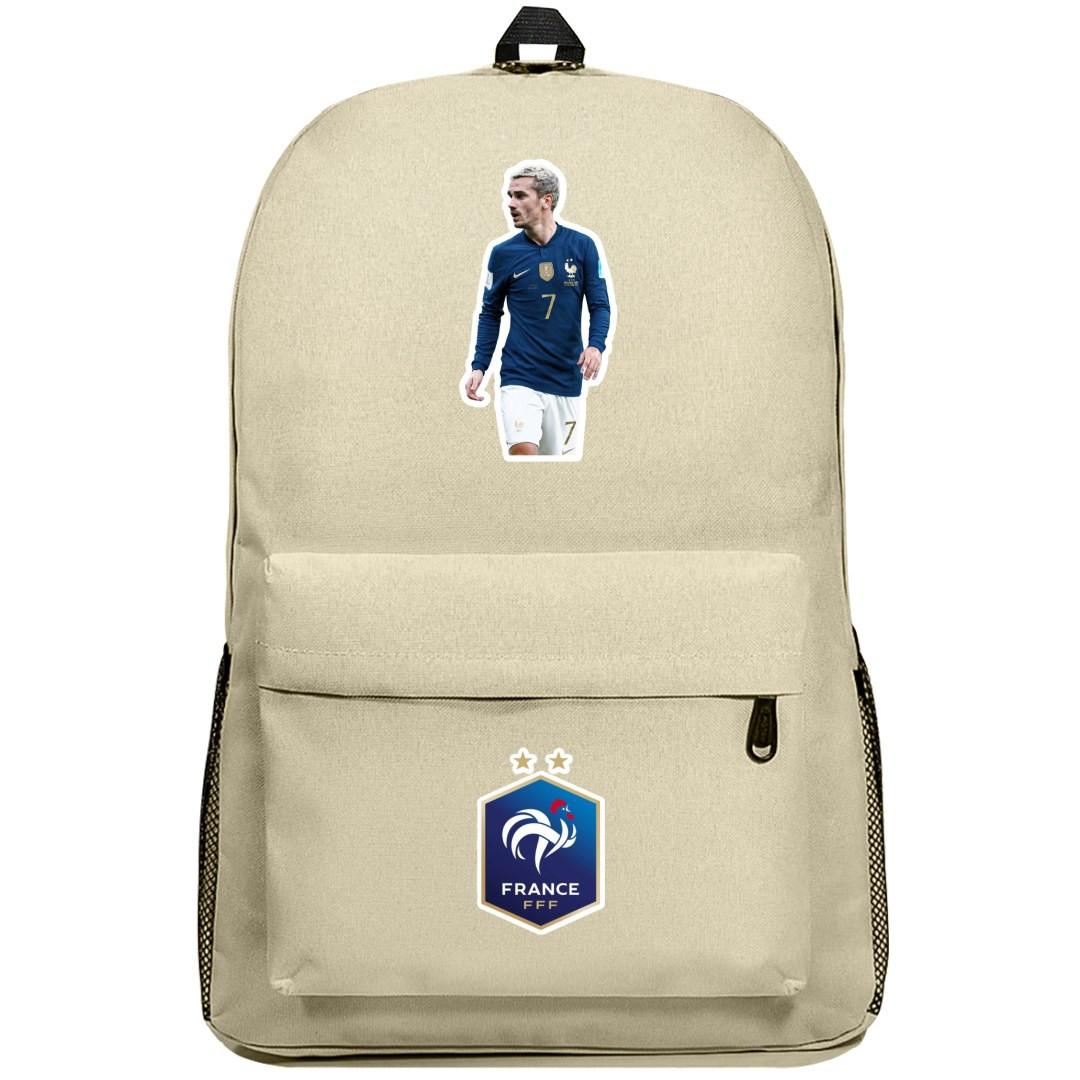 Antoine Griezmann Backpack SuperPack - Antoine Griezmann France National Team Walking Sticker Art