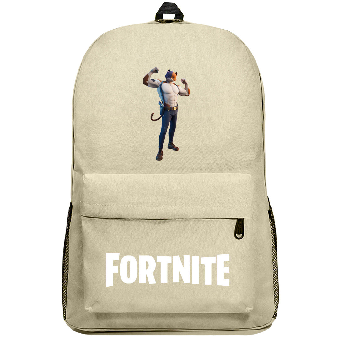Fortnite Meowscles Mischief Backpack SuperPack - Meowscles Mischief Art