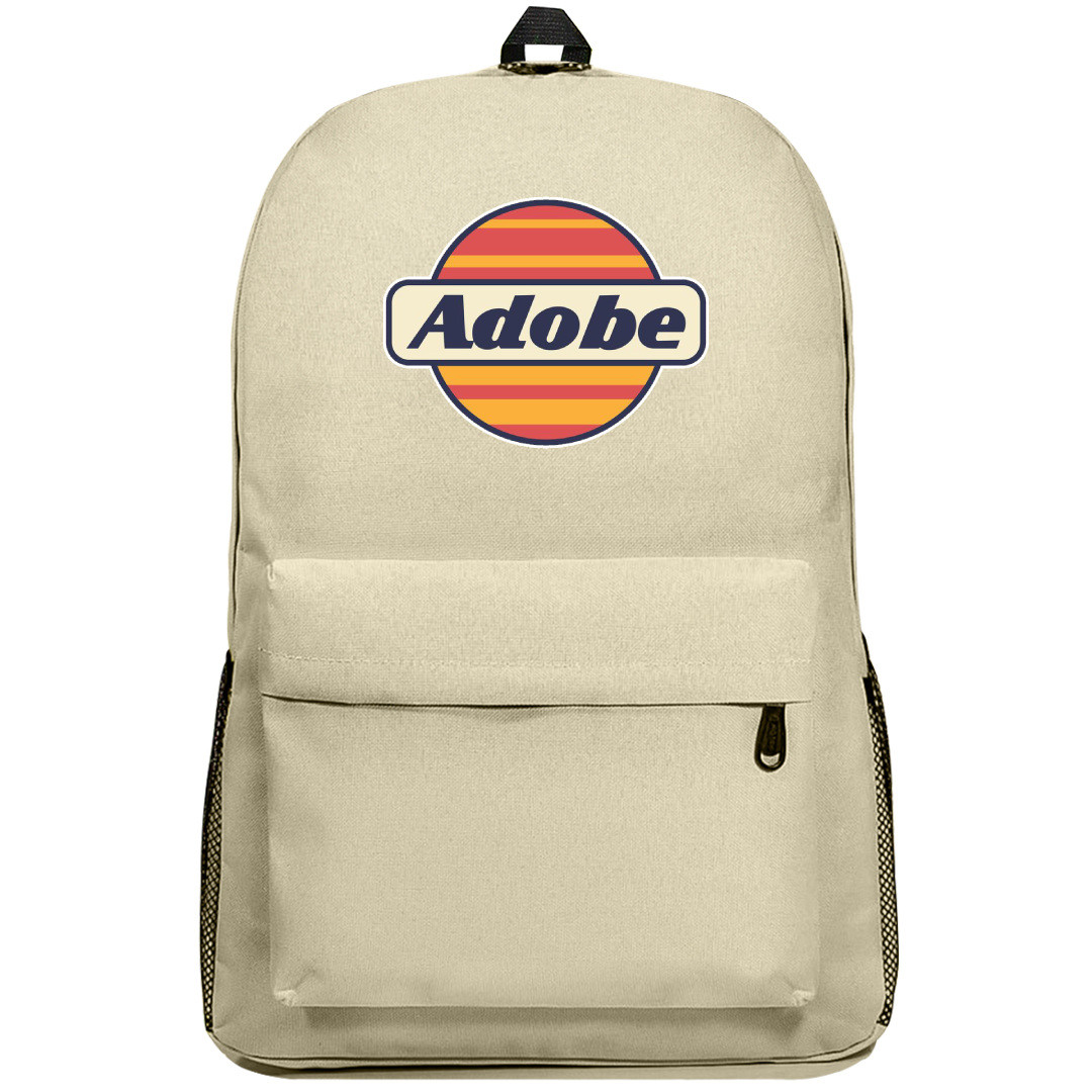 Adobe Backpack SuperPack - Adobe Vintage Logo Sticker