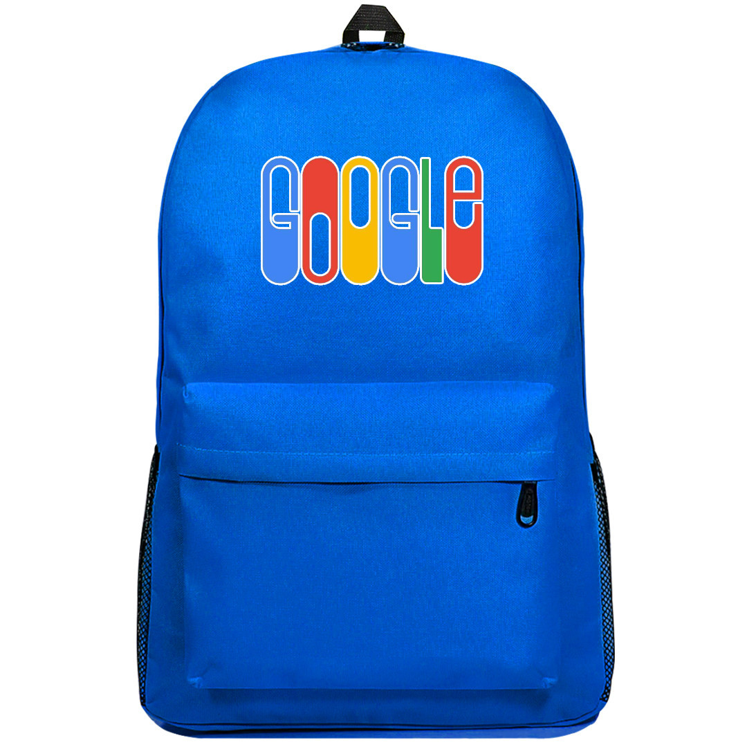 Google Backpack SuperPack - Google Logo Redesigned By Rafael Serra Sticker